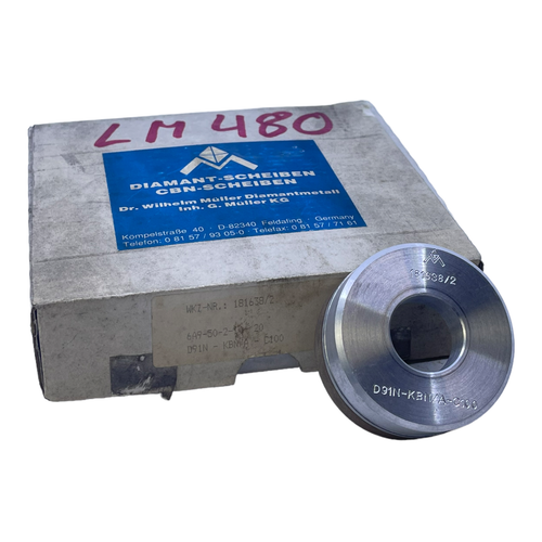 Diamantmetall D91n-kbn/A-c100 Diamond Disc 181638/2 Cbn-Scheiben