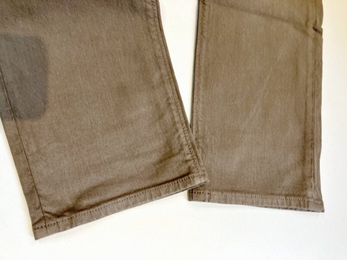 BROWN men's DENIM pants J.Crew 32 X 32 STYLE 484 re-imagined - Picture 5 of 13