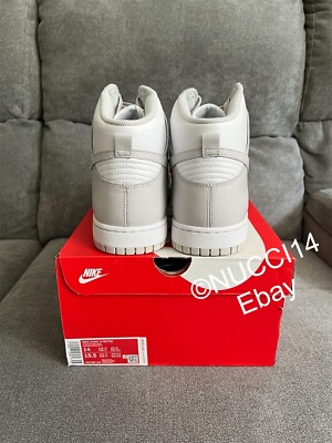 Size 14 - Nike Dunk High Retro White Vast Grey with Receipt  display picture 2