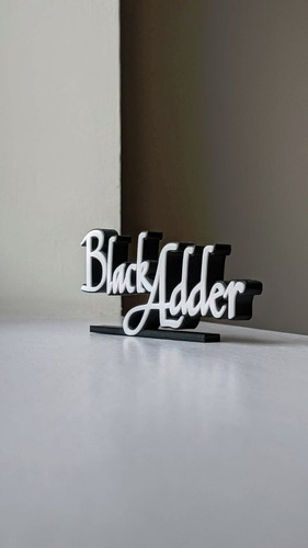BLACKADDER logo display Rowan Atkinson Hugh Laurie Stephen Fry Beena Studio - Picture 2 of 2