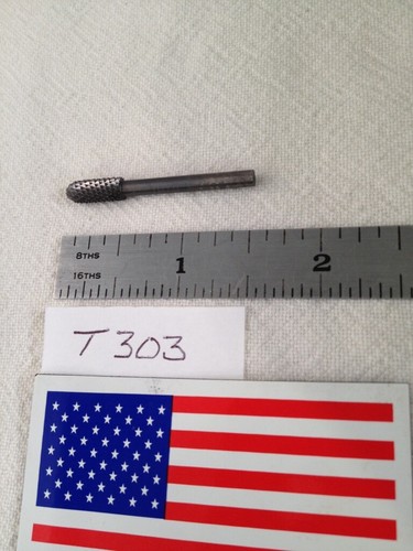 NEU FALCON/SGS 1/8 ZOLL SH HARTMETALLFRÄSSTIFT. SC-53 (3/16 ZOLL KOPF) DIAMANTSCHLIFF USA -T303 - Bild 1 von 4