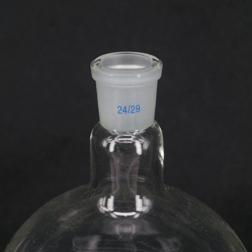 500ml/1000ml Fuge 19/26 24/29 29/32 Boro Glashals Flachboden Kolben kochend - Bild 15 von 17