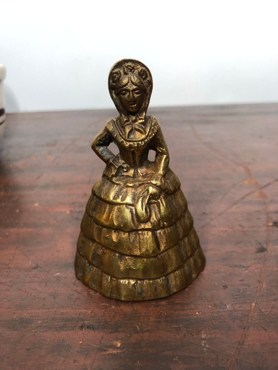 * vintage bell ❀ 燻しゴールドの 美しい ベル vintage bell ❀ 燻しゴールドの 美しい ベル Vintage Solid