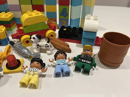 DUPLO Lego Cars Truck Crane Bob The Builder Drivers People ++ LOT Bulk - Picture 2 of 8