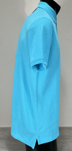 Polo Ralph Lauren Classic Fit Short Sleeve Cotton Mesh Polo Shirt Sz S Teal Blue - Picture 2 of 6