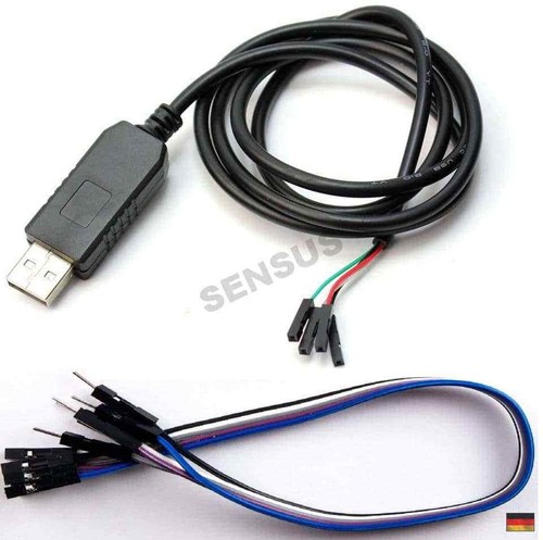 PL2303HX Kabel FTDI USB to TTL Konverter Modul Adapter Arduino zu UART RS232 - Bild 2 von 2
