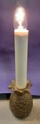 Vintage Brass Pineapple Electric Candlestick Lamp/Nightlight