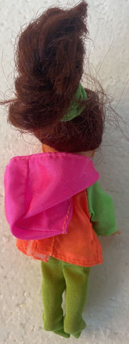 Vintage 1994 Barbie Kelly doll Auburn hair green eyes Freckles Jacket leggings - Picture 4 of 8