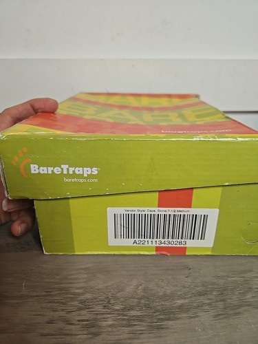 Baretraps Damen 7,5 M Daze Stone Gladiator Keilabsatz Sandalen Slipper offene Zehenpartie - Bild 8 von 8