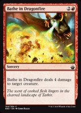 4x Bathe in Dragonfire ~ Near Mint Battlebond MTG Magic x4 4 UltimateMTG Playset