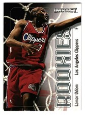 1999-00 Fleer SkyBox Impact Lamar Odom Rookie Los Angeles Clippers #100