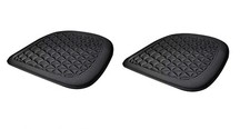 2xSchwarz Sitzkissen Vorne Anti-Rutsch Polyesterfür Hyundai Honda Jeep Mazda