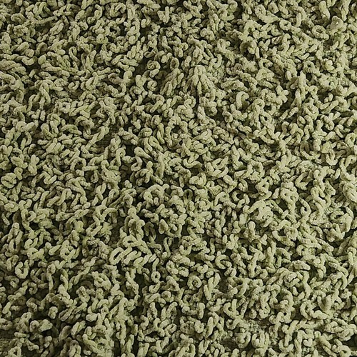 Chenille Shag Throw Rug Bath Mat 27 x 45 inch Lime Green Handwoven Cotton New - Picture 17 of 21