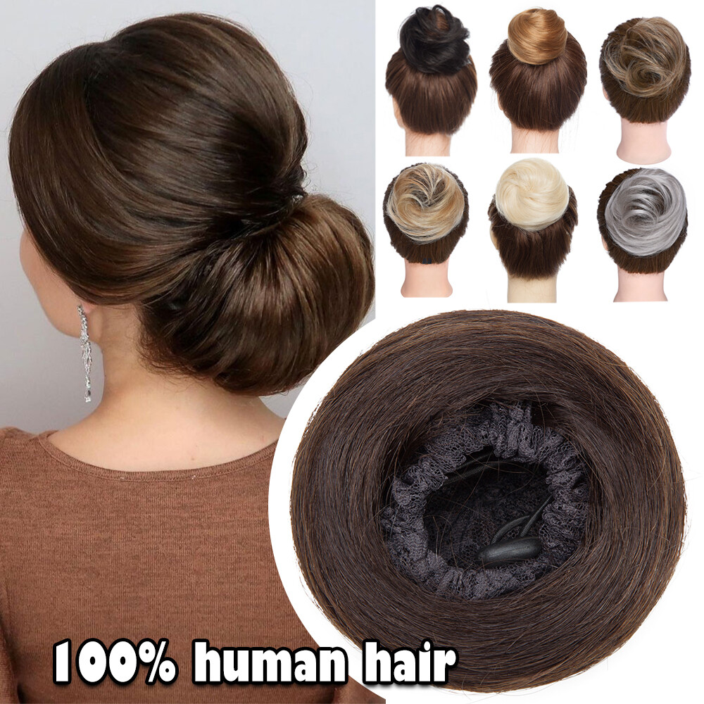 Thick #Brown Messy Bun 100% Remy Human Hair Clip In Extensions Updo Scrunchie UK | eBay Thick #Brown Messy Bun 100% Remy Human Hair Clip In Extensions Updo Scrunchie UK | eBay