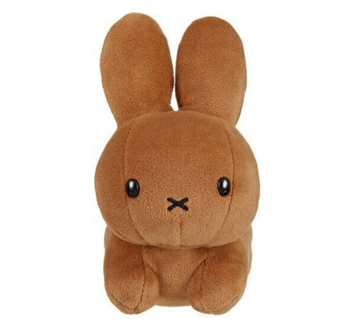 Bruna Family Brown Bunny Plush SS Size – Miffy Style Rabbit Toy from Japan – New - Picture 4 of 8