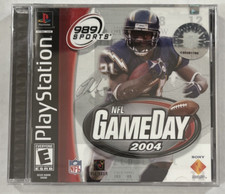 NFL GameDay 2004 989 Sports E Rating (Sony PlayStation 1, 2003) NEW SEALED