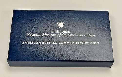 2001 P Smithsonian American Indian $1 Commemorative Proof With Box And COA - Picture 9 of 9