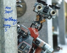 TIM BLANEY SIGNED 8X10 PHOTO SHORT CIRCUIT JOHNNY 5 AUTOGRAPH BECKETT 14 TIM BLANEY SIGNED 8X10 PHOTO SHORT CIRCUIT JOHNNY 5 AUTOGRAPH BECKETT 14