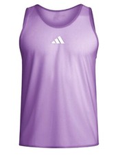 Adidas Men Pro BIB Team Vest Purple Soccer Football Tee Uniform Shirts HP0735