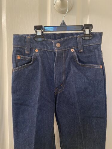 VTG Levis Saddleman Boot Jeans Orange Tab Made in the USA 316-0917 Boys Size 9 - Picture 3 of 9