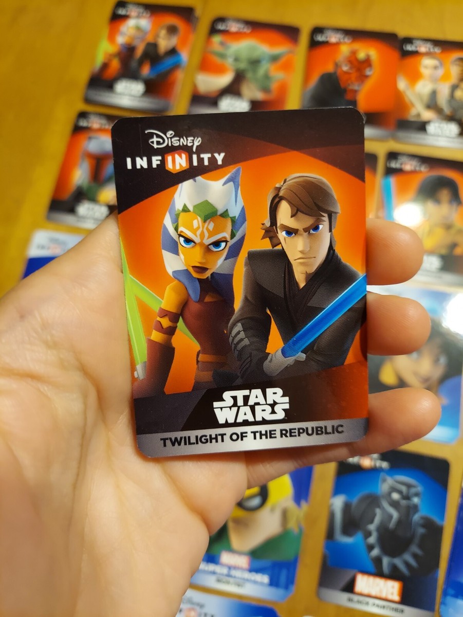 Disney Infinity Cards Web Code 1.0 2.0 3.0 Star Wars Pixar Marvel
