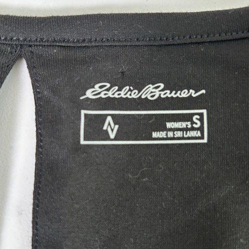 Eddie Bauer Dress Size S Black Built In Bra Sport Stretch Sleeveless Athleisure - Picture 5 of 13