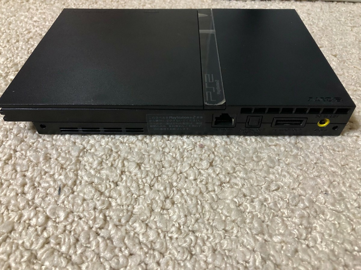 PS2 Slim Console System SCPH-70000CB Black Playstation 2 PS2 Slim Console System SCPH-70000CB Black Playstation 2