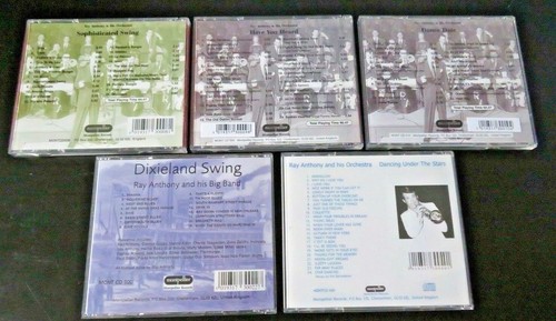 Lot 5 CD RAY ANTHONY Sophisticated Swing Have You Heard Dance Date - Montpellier - Picture 2 of 3