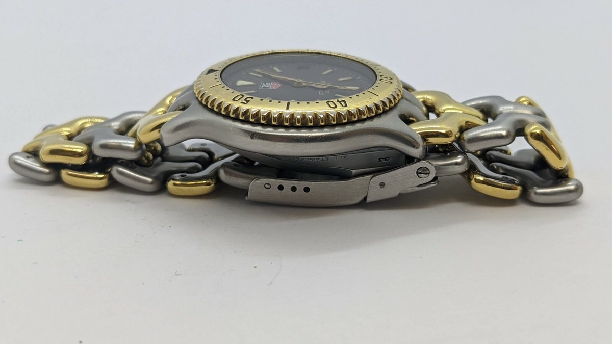 Tag Heuer Professional S95.206 Steel & Gold Quartz Watch Tag Heuer Professional S95.206 Steel & Gold Quartz Watch