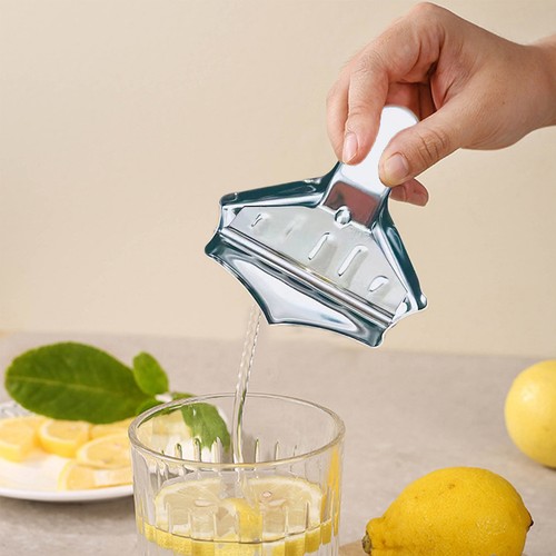 Stainless Steel Manual Fruit Juicer Press Citrus Lemon Squeezer Extractor Hand - Picture 5 of 7