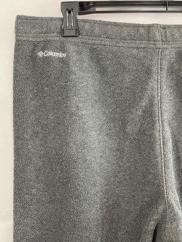 Columbia Sweatpants Fleece Pants Mens Size XL Gray Drawstring Pockets Elastic J2 - Picture 8 of 12