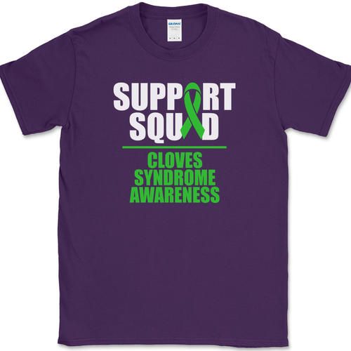 CLOVES SYNDROME Awareness T-Shirt Fund Raiser Group Team Tee - Picture 9 of 10