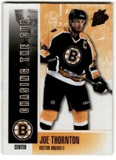 2002-03 Pacific Quest for the Cup Chasing The Cup Joe Thornton #4 Boston Bruins