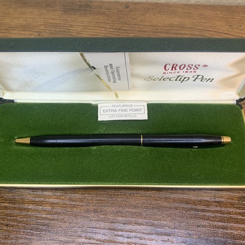 VINTAGE CROSS Ballpoint Pen w/ Hunter Green Case MADE IN USA - LAST ONE - Picture 15 of 24
