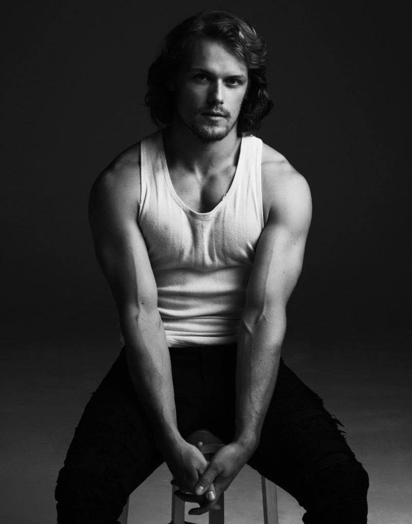 OUTLANDER photo SAM HEUGHAN Jamie Fraser new rare photo 4X6