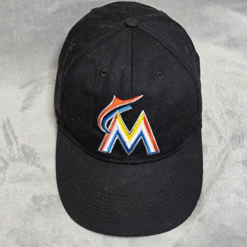 Miami Marlins Mütze Kappe Strapback schwarz Team MLB OC Sport offizielles Logo - Bild 6 von 7
