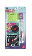 My Life As 9 Piece Retro Play Set Record Player Music American Girl Toy - New