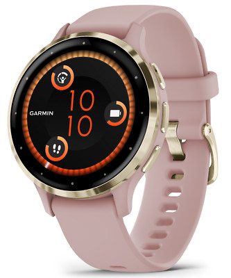 Garmin Venu 3S GPS Smartwatch AMOLED Display 41 mm Fitness Health Dust Rose