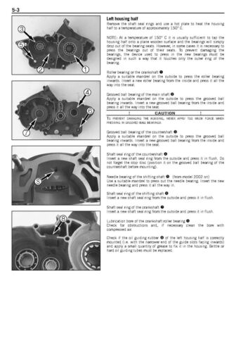 KTM Engine Service Workshop Shop Repair Manual Book 2001 125 EXC - Bild 4 von 12