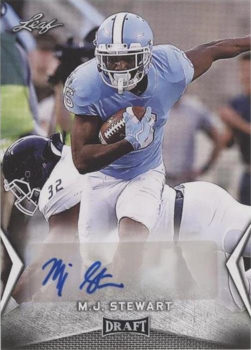 2018 Leaf Draft M.J. Stewart #BA-MJS - 1 of 2