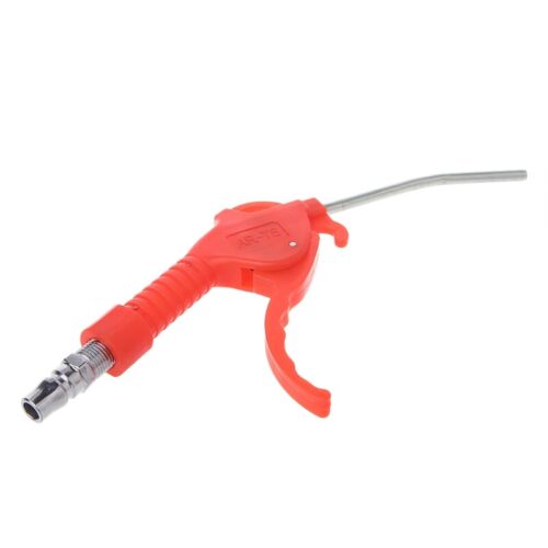 Spring Loaded Bent Tube Nozzle Air Blow Dust Cleaner for w/ Adap - Afbeelding 1 van 8