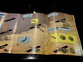 BIONICLE Manas Lego Technic 8539 Instruction Manual-Circa 2001-Rare Find-In Oz.