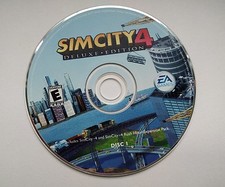 Replacement SimCity 4: Deluxe Edition PC Game Disc #1 only NO DISC 2
