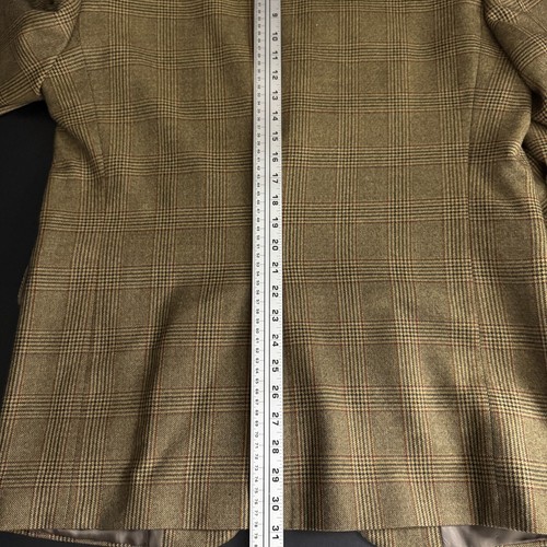 H. Stockton Bespoke Men's 40R Cashmere Wool Sport Coat Blazer 2-Button E.Thomas - Picture 8 of 11