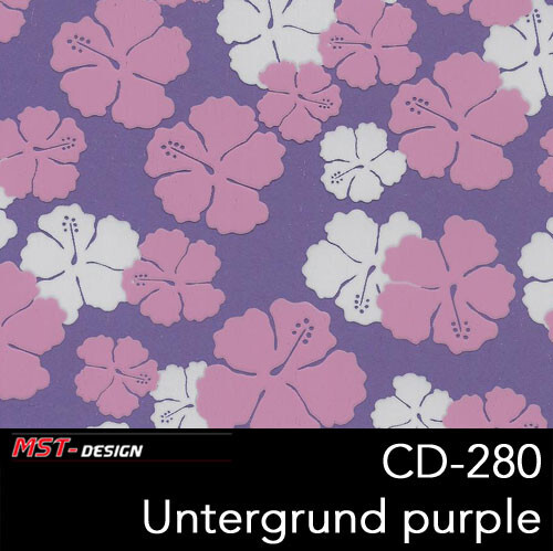 Wassertransferdruck Starterset klein Folie Film 4 m x 50 cm CD-280 Blumen Flower - Bild 2 von 10