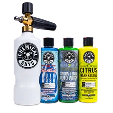TORQ Professional Foam Cannon & 3 Premium Soaps Chemical Guys