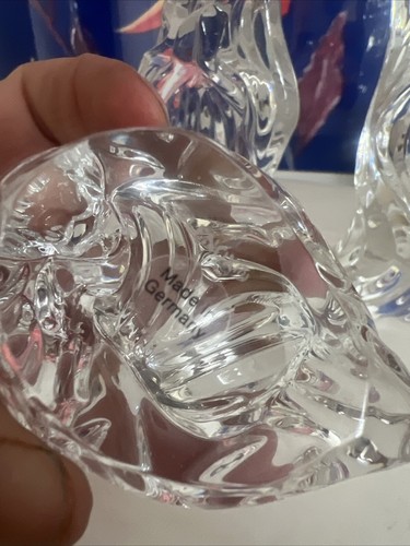 LENOX LEAD CRYSTAL NATIVITY SET HOME FOR THE HOLIDAYS NATIVITY STAR GERMANY - Picture 5 of 11