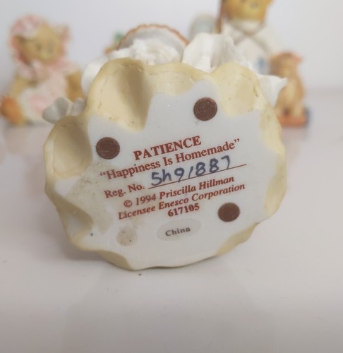 Priscilla Hillman Enesco Bear Lot (5) Kathleen Bessie Patience Nancy Celeste - Picture 17 of 17
