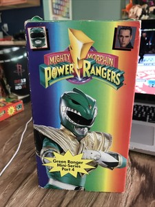 Polygram music video vhs mighty morphin Power rangers: Green with evil, part 4 (780063114134)