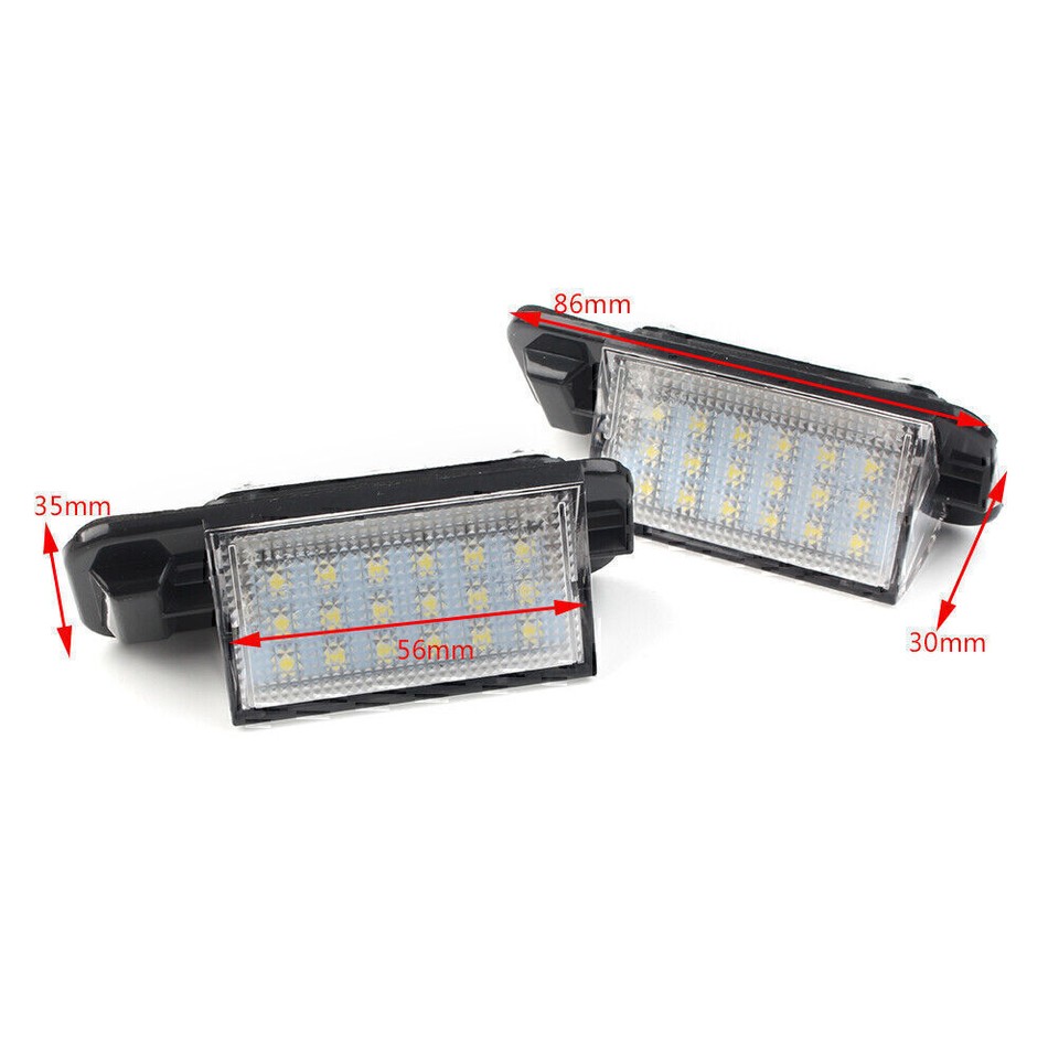 2PCS Vehicles License Plate Light Bulb LED Lamp For BMW 3 Series E36 19921998 eBay